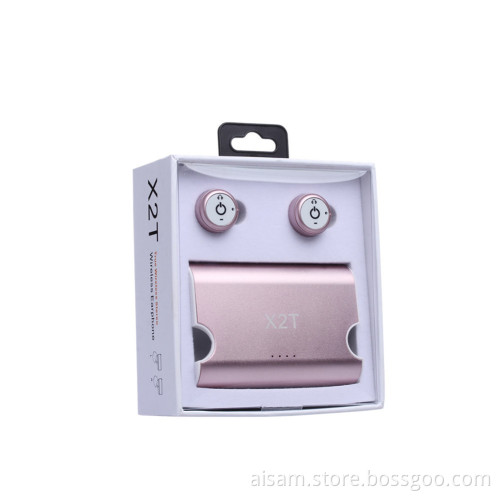 Wireless Earphone Noise Canceling With 1500Mah Power Bank